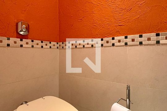 Lavabo de apartamento à venda com 3 quartos, 125m² em Lagoa, Rio de Janeiro