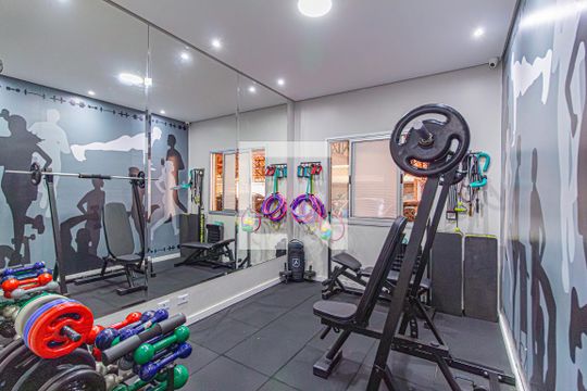 Área comum - Academia de apartamento à venda com 3 quartos, 74m² em Quitaúna, Osasco