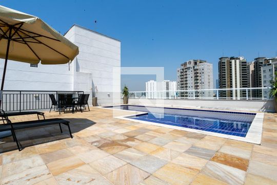 Área comum - Piscina de kitnet/studio à venda com 1 quarto, 30m² em Santana, São Paulo