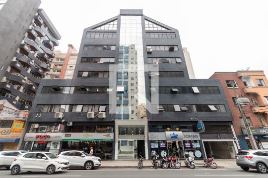 Fachada do Prédio de apartamento para alugar com 1 quarto, 47m² em Centro, Curitiba