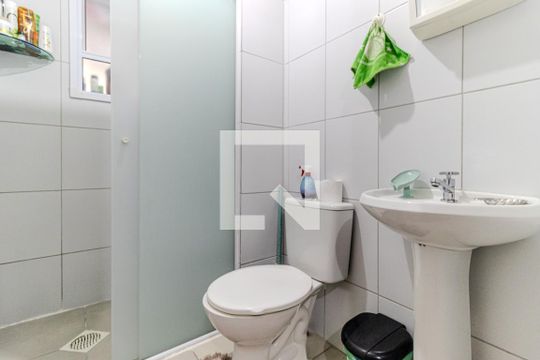 Banheiro de apartamento à venda com 1 quarto, 43m² em Centro Histórico de São Paulo, São Paulo
