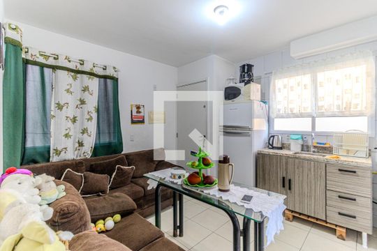 Sala de apartamento à venda com 1 quarto, 43m² em Centro Histórico de São Paulo, São Paulo