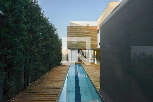 Área comum - Piscina de casa de condomínio para alugar com 5 quartos, 350m² em , Ribeirão Preto