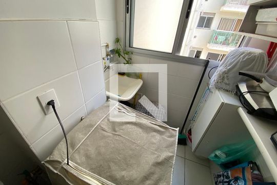Área de Serviço de apartamento à venda com 2 quartos, 47m² em Pechincha, Rio de Janeiro