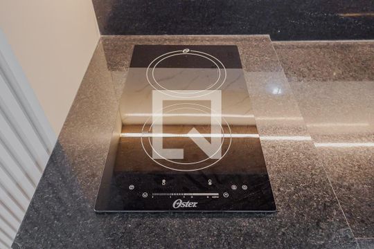 Cozinha de kitnet/studio para alugar com 1 quarto, 26m² em Sumarezinho, São Paulo