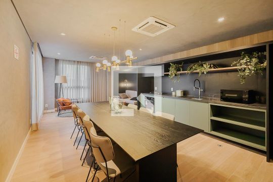 Espaço Gourmet de kitnet/studio para alugar com 1 quarto, 26m² em Sumarezinho, São Paulo