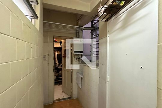 Área de Serviço de apartamento à venda com 3 quartos, 90m² em Botafogo, Rio de Janeiro