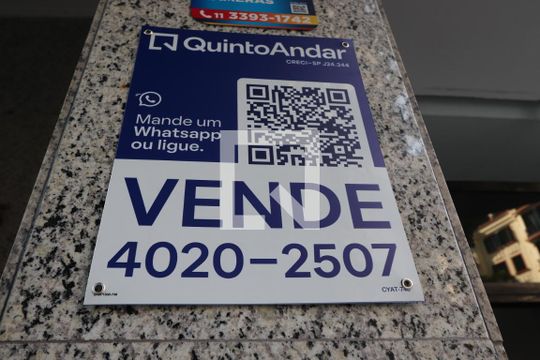 Placa de kitnet/studio à venda com 1 quarto, 35m² em Centro Histórico de São Paulo, São Paulo