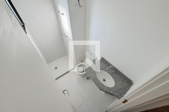 Banheiro  de apartamento à venda com 3 quartos, 70m² em Nova Klabin, São Paulo