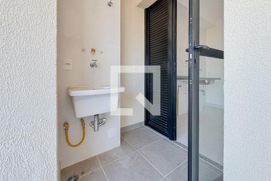 Área de Serviço de apartamento à venda com 3 quartos, 70m² em Nova Klabin, São Paulo