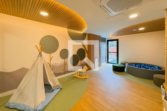 Brinquedoteca de apartamento à venda com 3 quartos, 70m² em Nova Klabin, São Paulo