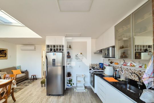 Cozinha de apartamento à venda com 2 quartos, 104m² em Jardim Portugal, São Bernardo do Campo