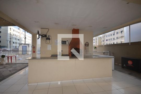 Área comum - Churrasqueira de apartamento para alugar com 2 quartos, 42m² em Campo Grande, Rio de Janeiro
