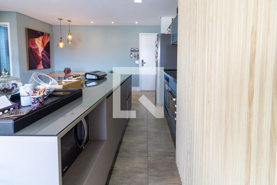 Cozinha de apartamento à venda com 2 quartos, 70m² em Chácara Santo Antônio (zona Sul), São Paulo