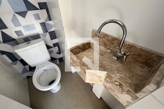 Área comum - Banheiro de casa de condomínio à venda com 3 quartos, 124m² em Jardim Santa Ines, São Paulo