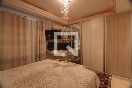 Quarto 1 de casa de condomínio para alugar com 2 quartos, 80m² em Marechal Rondon, Canoas