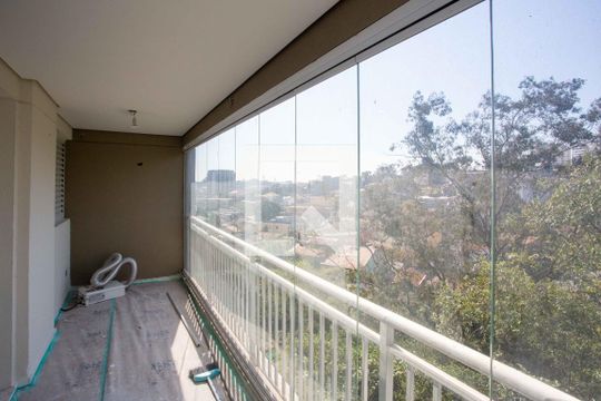 Varanda da Sala de apartamento à venda com 3 quartos, 114m² em Centro, Diadema