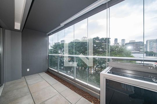 Varanda de apartamento para alugar com 1 quarto, 42m² em Cidade Monções, São Paulo