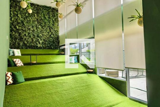 Área comum de kitnet/studio para alugar com 1 quarto, 27m² em Vila Clementino, São Paulo