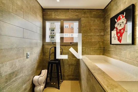 Área comum de kitnet/studio para alugar com 1 quarto, 27m² em Vila Clementino, São Paulo
