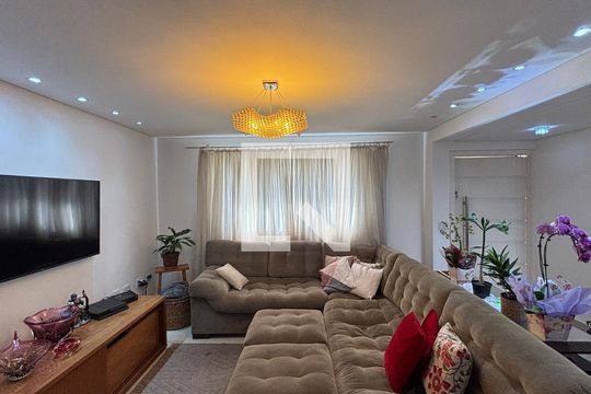 Sala de casa à venda com 4 quartos, 160m² em Jardim, Santo André