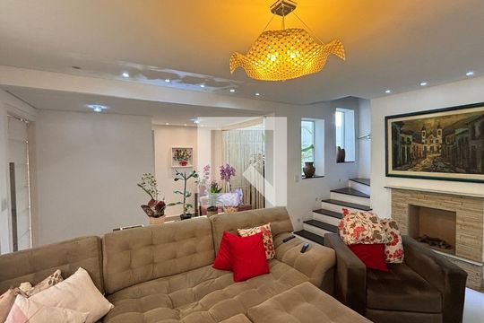 Sala de casa à venda com 4 quartos, 160m² em Jardim, Santo André