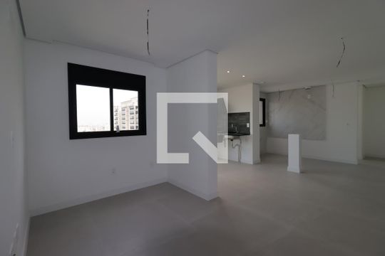 Sala de apartamento para alugar com 3 quartos, 93m² em Campestre, Santo André