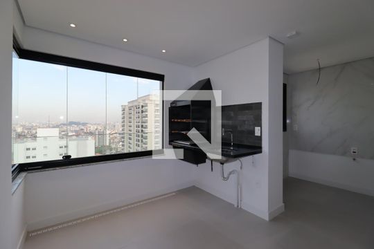 Área Gourmet de apartamento para alugar com 3 quartos, 93m² em Campestre, Santo André