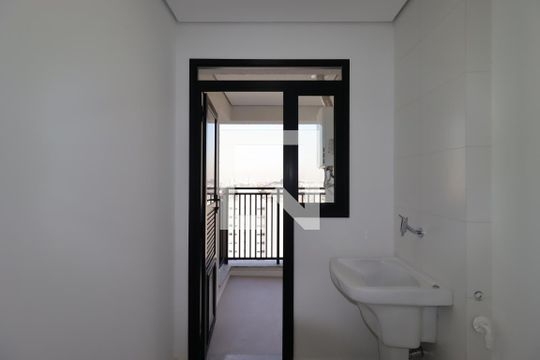 Área de Serviço de apartamento para alugar com 3 quartos, 93m² em Campestre, Santo André