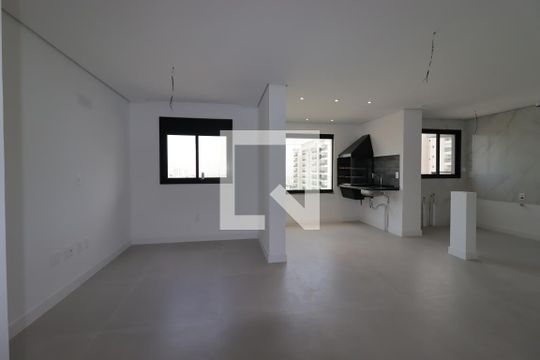 Sala de apartamento para alugar com 3 quartos, 93m² em Campestre, Santo André