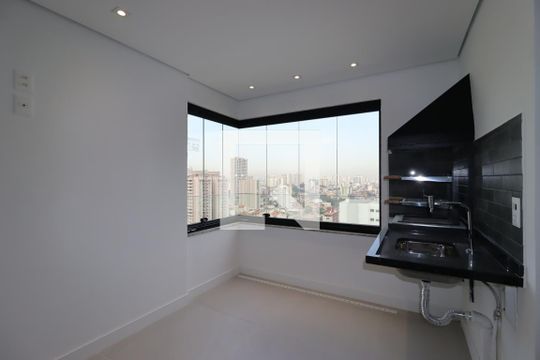 Área Gourmet de apartamento para alugar com 3 quartos, 93m² em Campestre, Santo André
