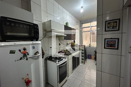 Cozinha de apartamento à venda com 2 quartos, 57m² em Cachambi, Rio de Janeiro
