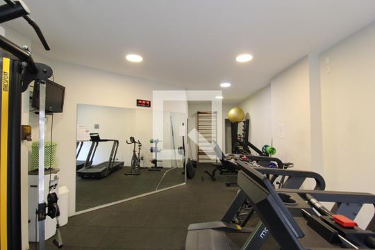 Área comum de apartamento à venda com 1 quarto, 140m² em Vila Nova Conceição, São Paulo