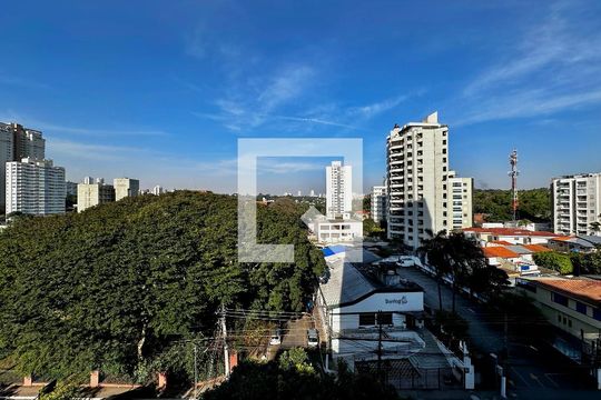 Vista de kitnet/studio para alugar com 0 quarto, 23m² em Jardim das Acacias, São Paulo