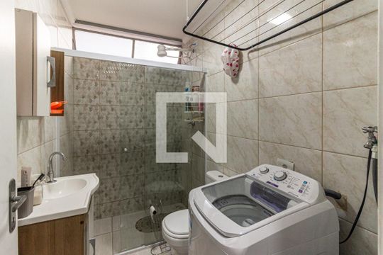 Banheiro Social de apartamento à venda com 1 quarto, 39508m² em Vila Buarque, São Paulo