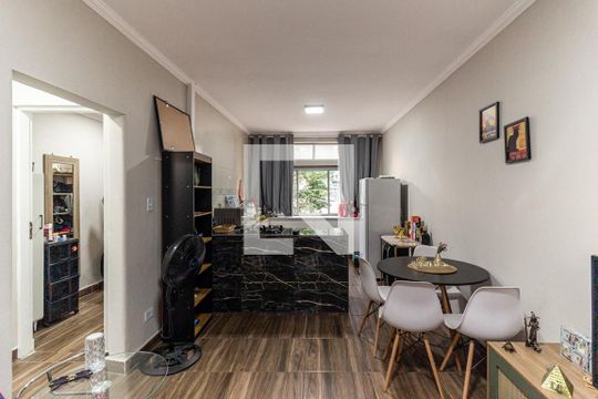Sala de apartamento à venda com 1 quarto, 39508m² em Vila Buarque, São Paulo