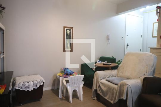 Sala de apartamento à venda com 2 quartos, 77m² em Vila Rosa, Novo Hamburgo