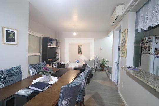Sala de apartamento à venda com 2 quartos, 77m² em Vila Rosa, Novo Hamburgo
