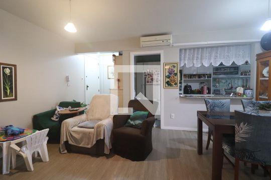 Sala de apartamento à venda com 2 quartos, 77m² em Vila Rosa, Novo Hamburgo
