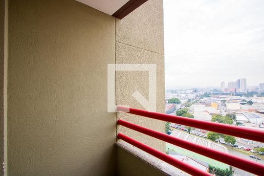 Varanda da sala de apartamento para alugar com 2 quartos, 65m² em Casa Branca, Santo André