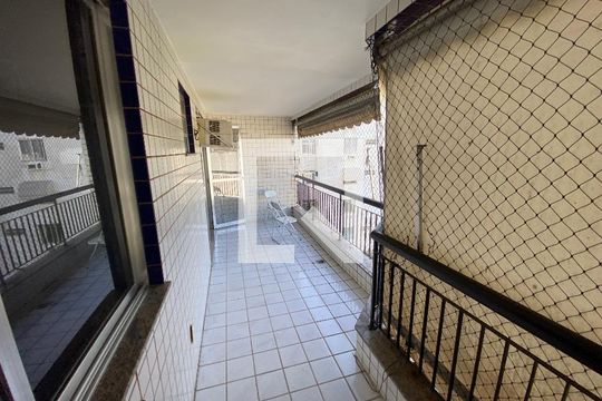 Varanda - Sala de apartamento à venda com 3 quartos, 154m² em Anil, Rio de Janeiro