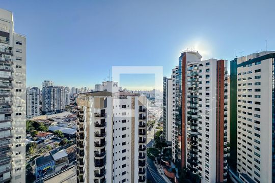 Vista da Varanda de apartamento para alugar com 1 quarto, 52m² em Vila Regente Feijó, São Paulo