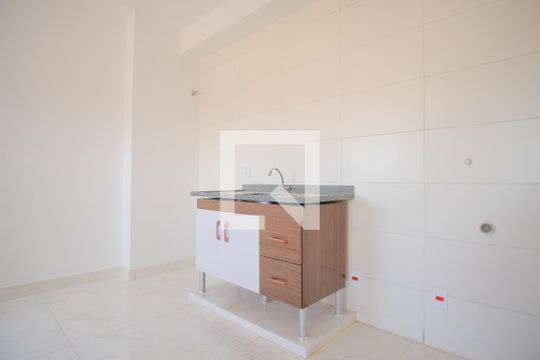 Cozinha de kitnet/studio à venda com 1 quarto, 35m² em Vila Carrão, São Paulo