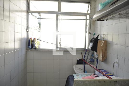 Área de Serviço de apartamento à venda com 2 quartos, 80m² em Engenho Novo, Rio de Janeiro