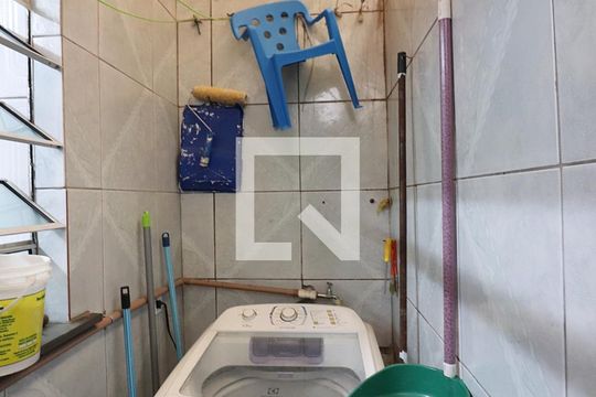 Área de Serviço de casa à venda com 2 quartos, 50m² em Baeta Neves, São Bernardo do Campo