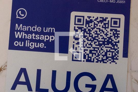 Placa QuintoAndar de apartamento para alugar com 2 quartos, 48m² em São João Batista, Belo Horizonte