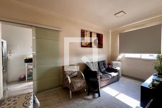 Sala de apartamento à venda com 1 quarto, 46m² em Jardim Brasil, Campinas