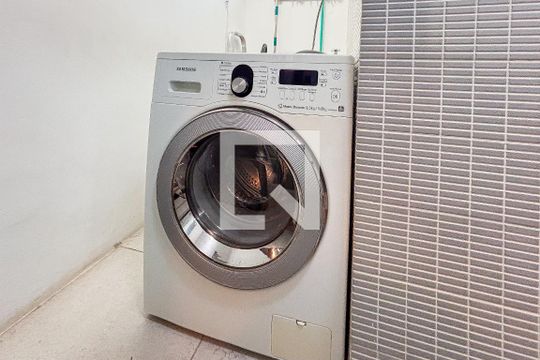 Área de Serviço de apartamento à venda com 1 quarto, 45m² em Cerqueira César, São Paulo
