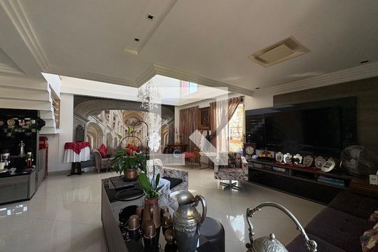 Sala de apartamento à venda com 4 quartos, 467m² em Jardim, Santo André