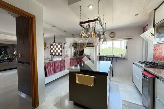Cozinha de apartamento à venda com 4 quartos, 467m² em Jardim, Santo André